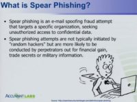 Defining spear phishing