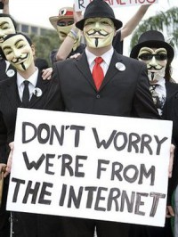 Anonymous hacktivists