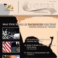 'Inspire' magazine cover