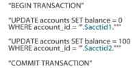 SQL injection – messing with transactions