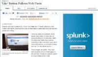 Wall Street Journal article on user tracking