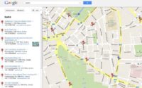 Locating nearby banks on Google maps