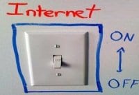 Internet kill switch