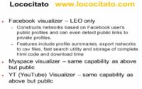 List of Lococitato’s capabilities
