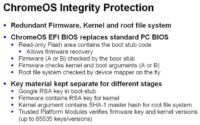 Details and sequence of Chrome OS trusted boot process