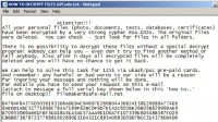 File decryption tips from criminals running GPCode fraud
