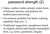 Is your password or passphrase hard for the government to crack?