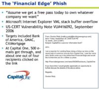Major spear phishing attack targeting the financial industry
