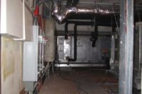 Inside the mechanical room