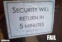 Security fail