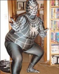 Fat superhero – proof of concept