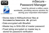 Essentials of mSecure app