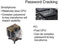 Password cracking: key differences device-wise