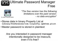 Ultimate Password Manager Free - zero cost but hardly any security