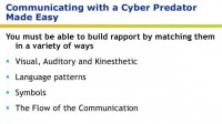 Tips to follow while communicating with a cyber predator