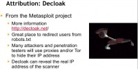 Decloak project