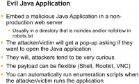 How the evil Java applet works