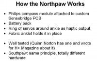 The Northpaw: how it works