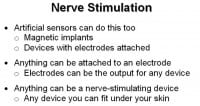 Devices for nerve stimulation