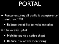 Benefits of using PORTAL