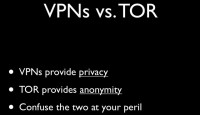 Key difference between VPNs and TOR