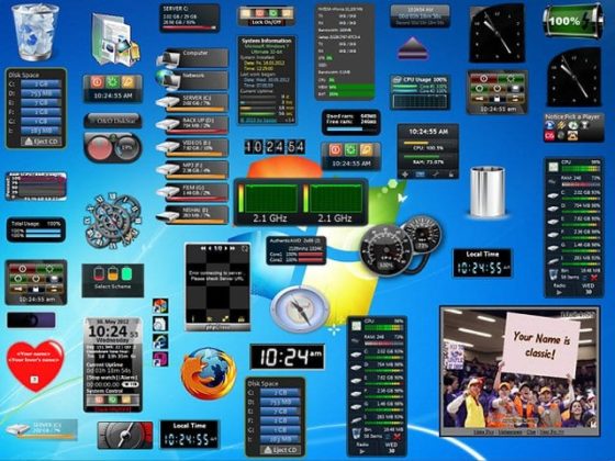 Windows desktop gadgets что это