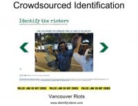 Rioters getting identified