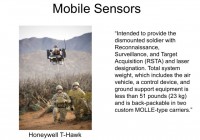 Increased mobility of sensors