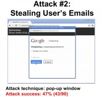 Accessing user’s email account