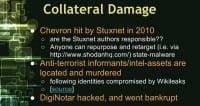 Collateral damage instances