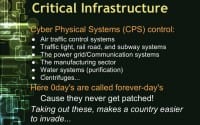 Critical infrastructure getting hit