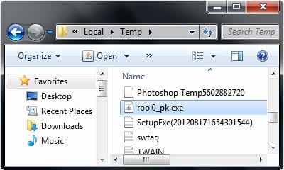 Delete rool0_pk.exe