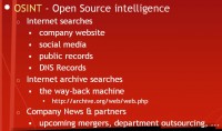 Aspects of OSINT