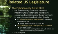 The Cybersecurity Act of 2012