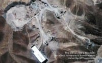 Satellite view of the Fordow facility