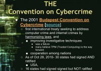 The Convention on Cybercrime