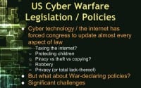 Challenges of US legislation on cyber warfare