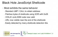 JavaScript shellcode