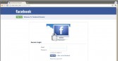 Facebook phishing page