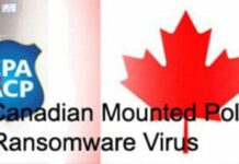 Royal Canadian Mounted Police Ransomware Virus Analysis and Removal