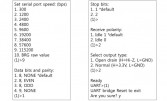 UART enable commands