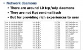 Network daemons