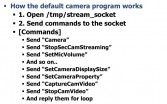 Analyzing the camera program