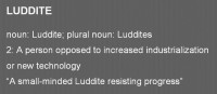 Defining Luddite