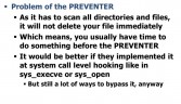 Dealing with the Preventer