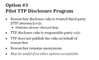 Disclosure to trusted third party