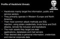 How to tell a hacktivist?