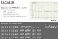 The Prowler tool for botnet analysis