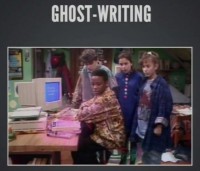 Ghost-Writing, the 80's style