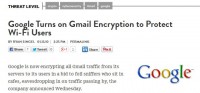 Google turning on Gmail encryption